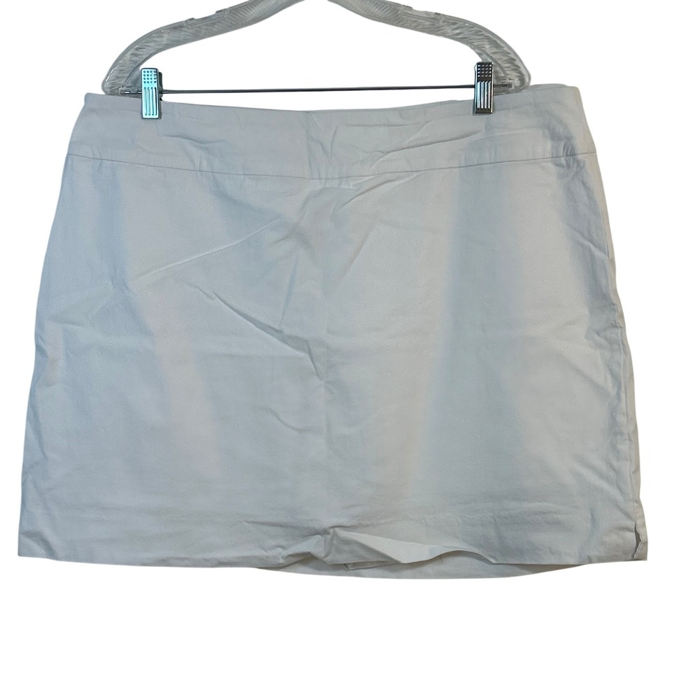 Charter Club Pant Shop White Skort Shorts Skirt Plus Size 18 Solid Casual Sporty